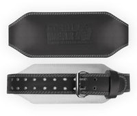 Gorilla Wear Halterriem - 6 Inch Padded Leren Lifting Belt - Zwart - Hoofdafbeelding
