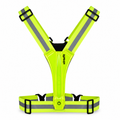 VirtuFit Reflektierende Sicherheitsweste mit LED - Beleuchtete Laufweste