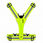 VirtuFit Reflektierende Sicherheitsweste mit LED - Beleuchtete Laufweste