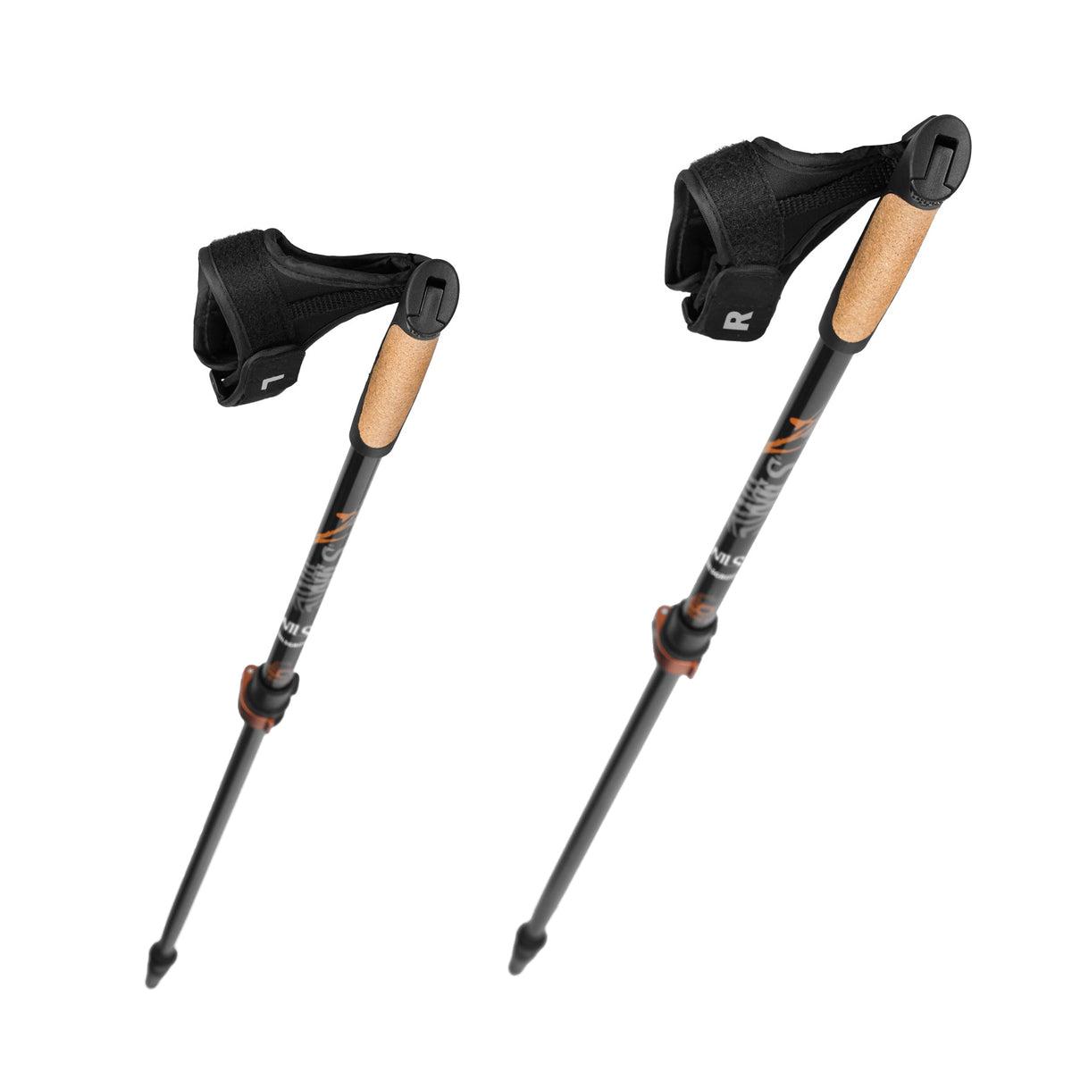 NILS Carbon Nordic Walking Stokken - Hoofdafbeelding