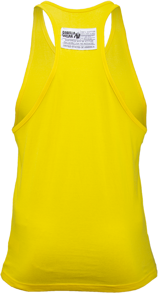 Gorilla Wear Classic Tank Top - Geel - Afbeelding 7