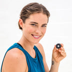 Blackroll Micro Foam Roller - 6 cm - Oranje - In gebruik