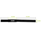 VirtuFit Padded Lifting Straps - Katoen - Zwart - Afbeelding 6