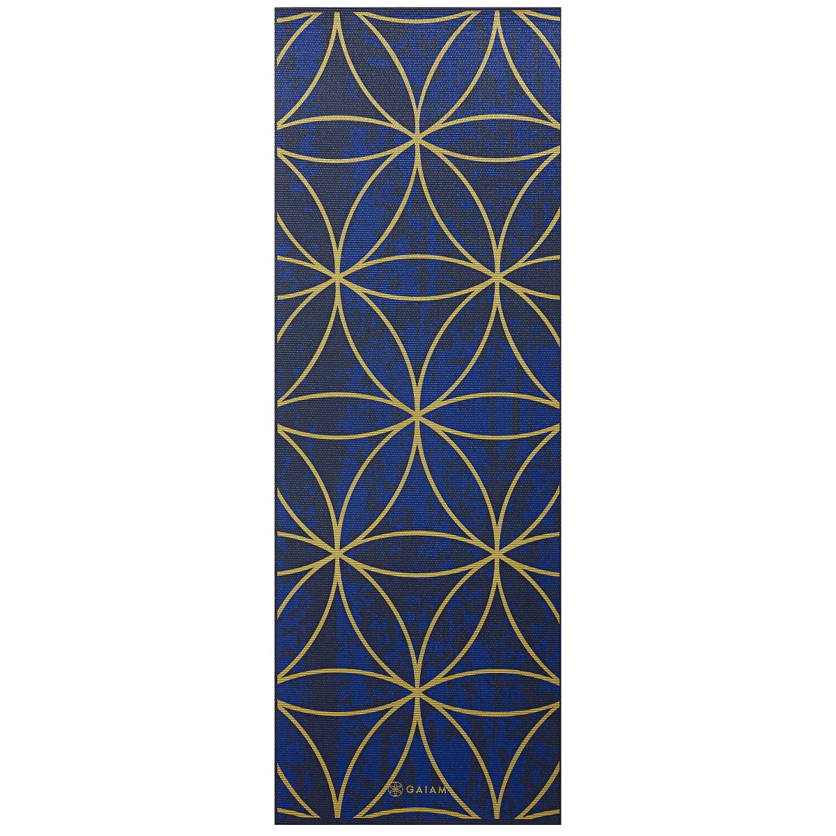 Gaiam Reversible Yogamat - 6 mm - Metallic Sun & Moon - In gebruik