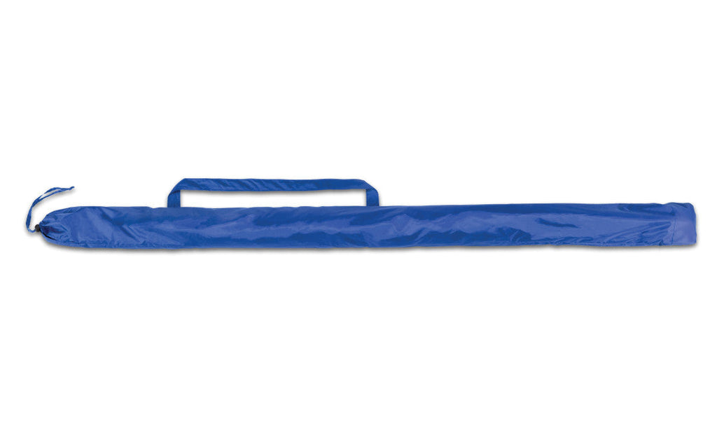 Sport-Brella Ultra Strandtent - Windscherm - Parasol - Blauw - In gebruik