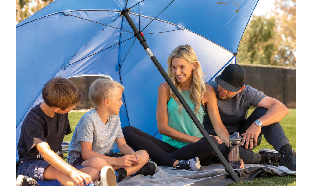 Sport-Brella Ultra Strandtent - Windscherm - Parasol - Blauw - Afbeelding 9