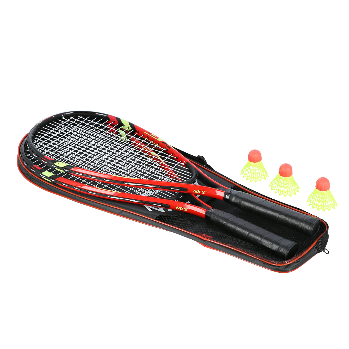 NILS Crossminton Set - Complete Set - Rood - Aanzicht