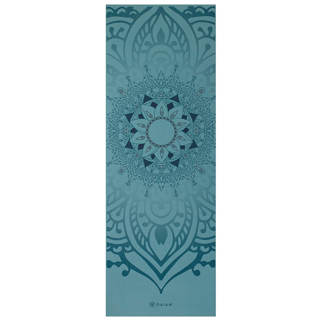 Gaiam Yogamat - 6 mm - Niagra - Aanzicht