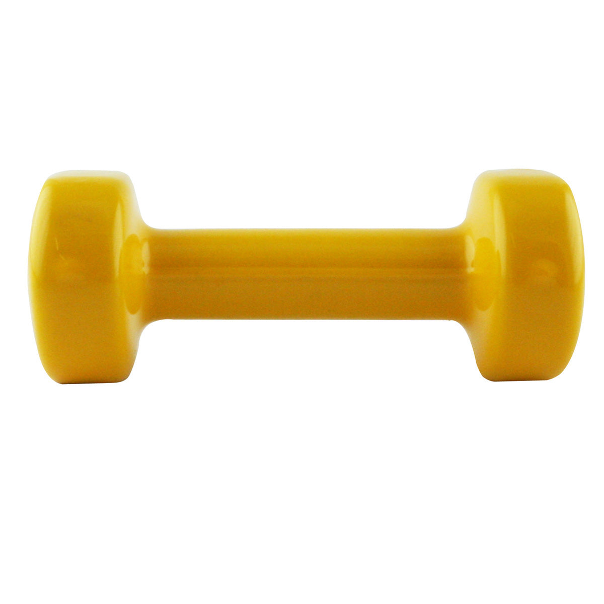 HMS Gietijzeren Dumbbell met Vinyl Coating - 1 kg - Aanzicht