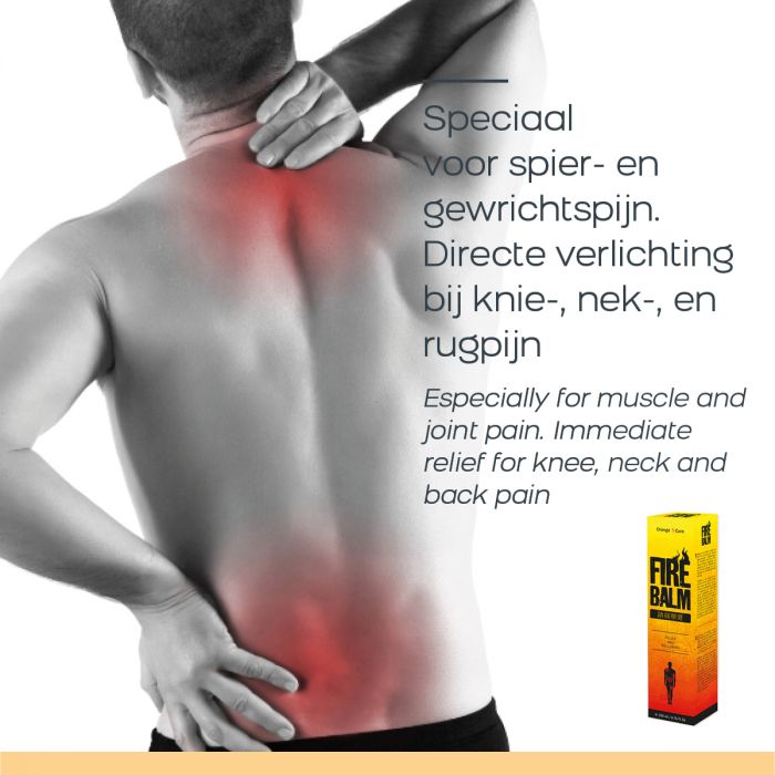 Orange Care FireBalm Warmtecrème - Aanzicht