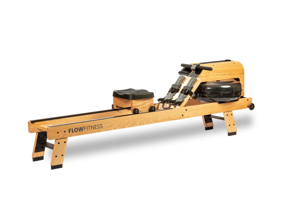 Flow Fitness W9i Elevation Kit Oak - Roeitrainer Verhogingsset - Aanzicht