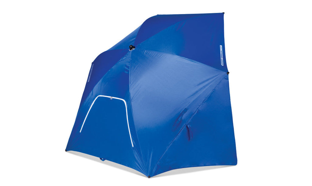Sport-Brella Ultra Strandtent - Windscherm - Parasol - Blauw - Aanzicht