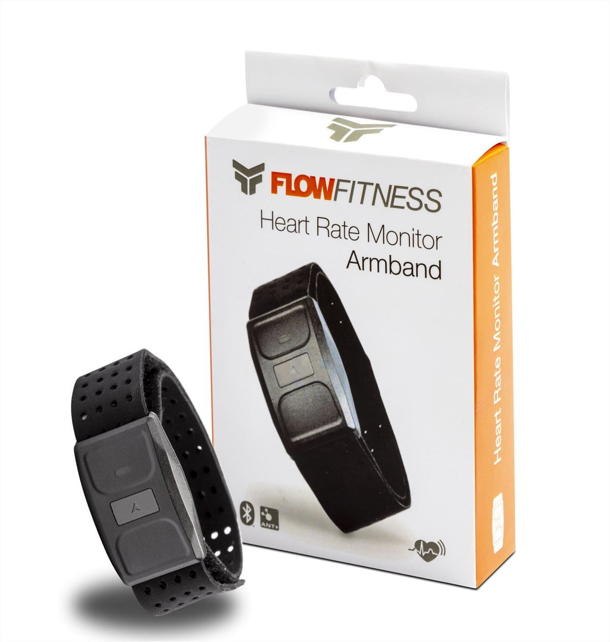 Flow Fitness Bluetooth Hartslag Armband - Aanzicht