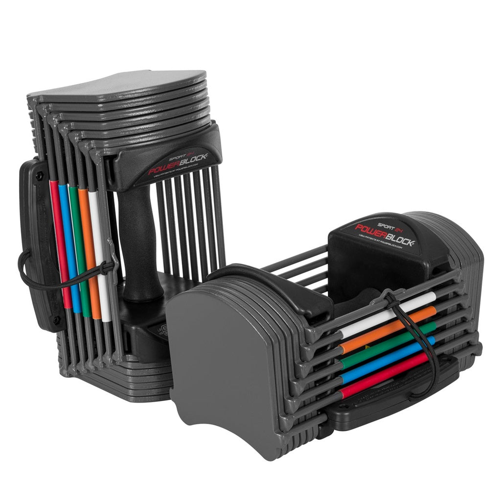 PowerBlock Verstelbare Dumbbell Set Sport 24 - 1,5 t/m 11 kg - Aanzicht