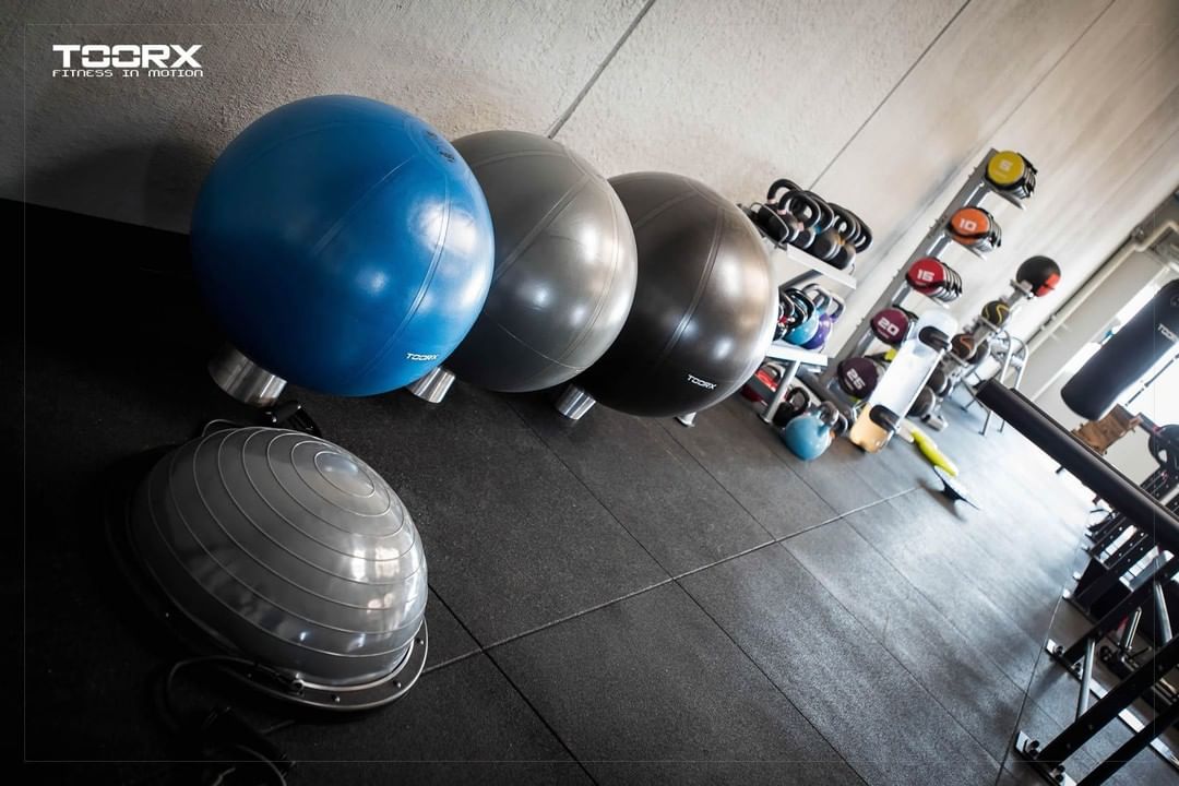 Toorx Fitnessbal Gymbal PRO Donkergrijs - 75 cm - Aanzicht