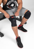 Gorilla Wear Knee Sleeves - 5mm - Zwart - Aanzicht