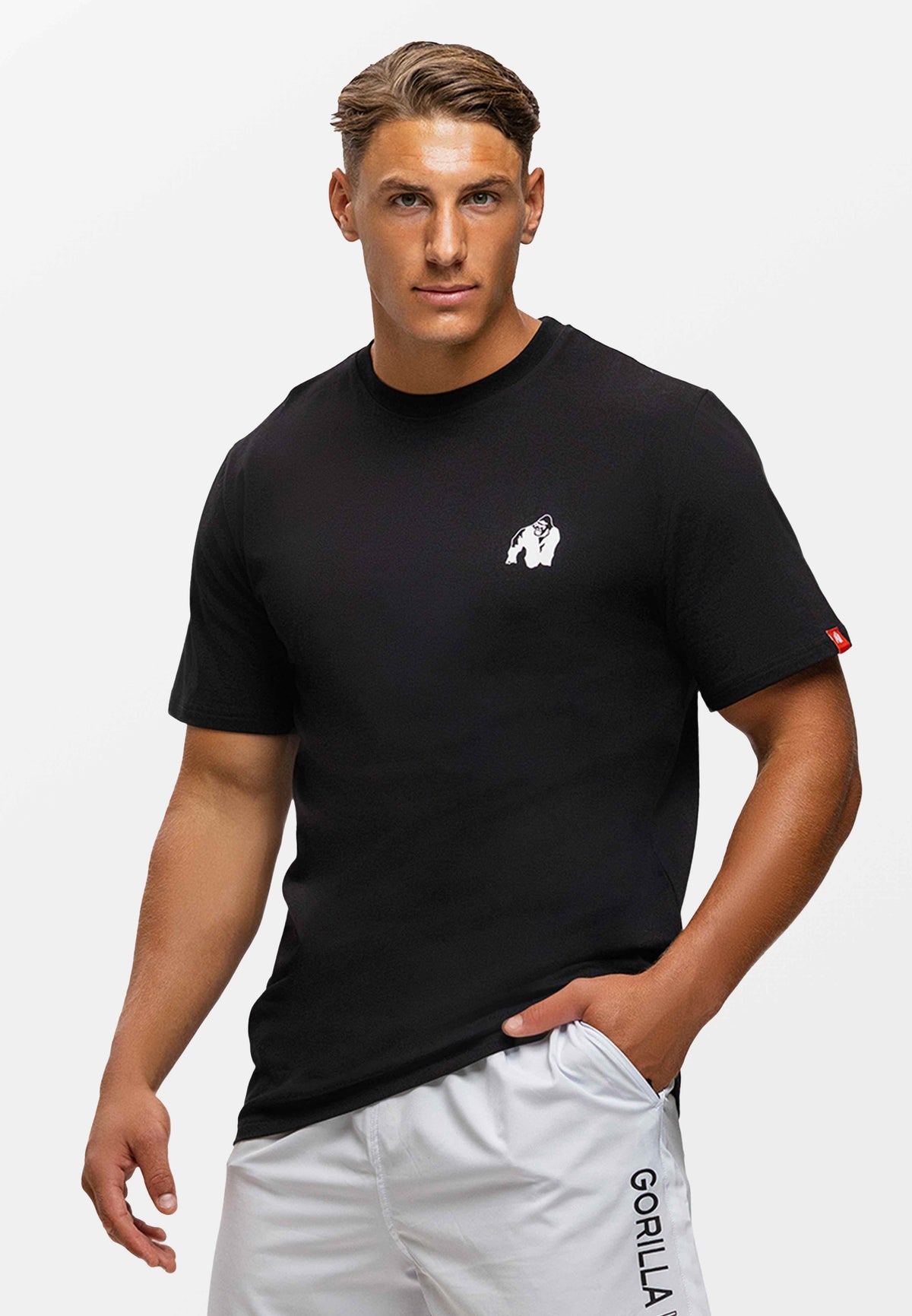 Gorilla Wear Kyle T-shirt - Zwart - Aanzicht