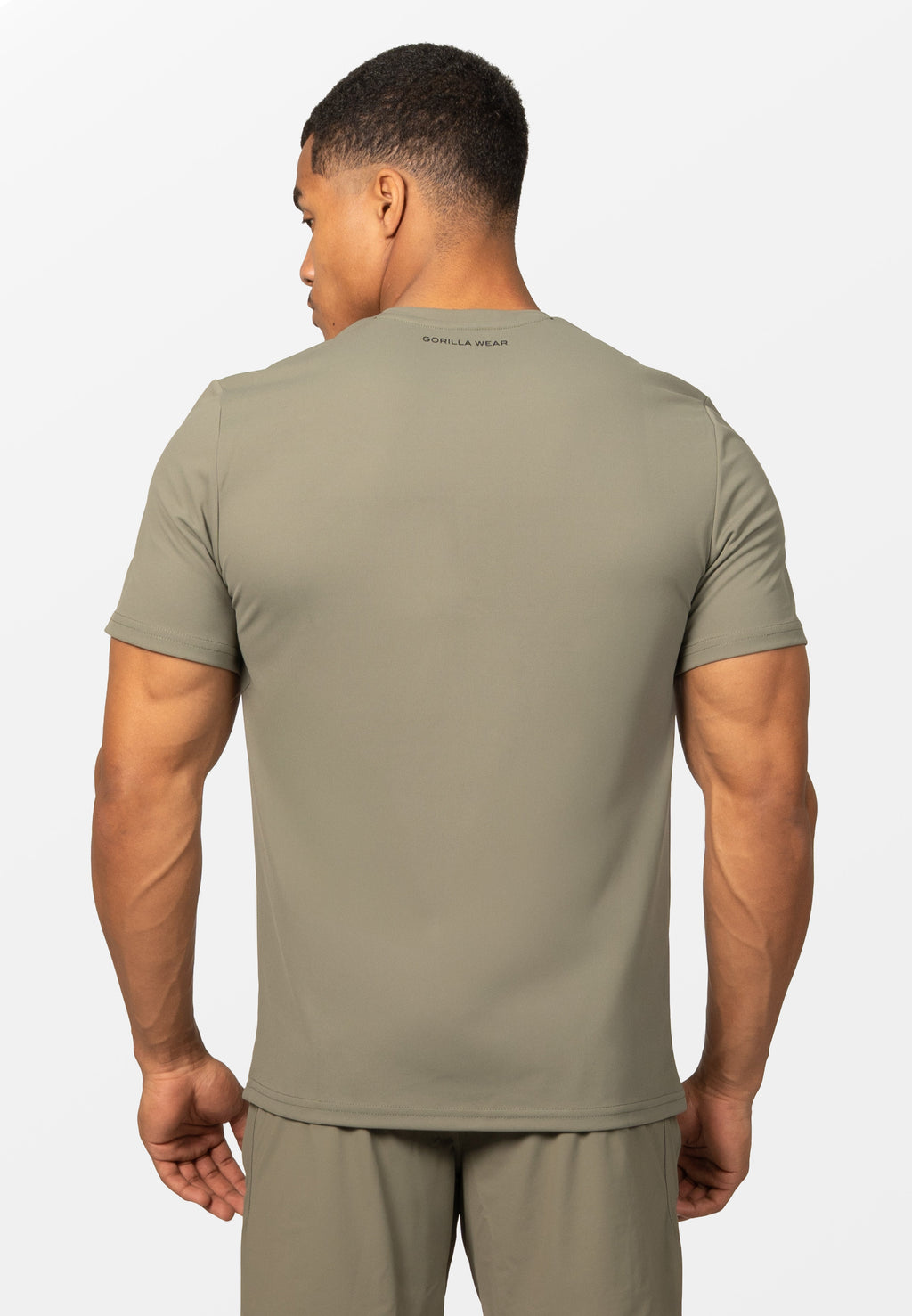 Gorilla Wear Colton T-shirt - Legergroen - Aanzicht