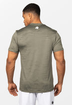 Gorilla Wear Westley T-shirt - Legergroen - Aanzicht