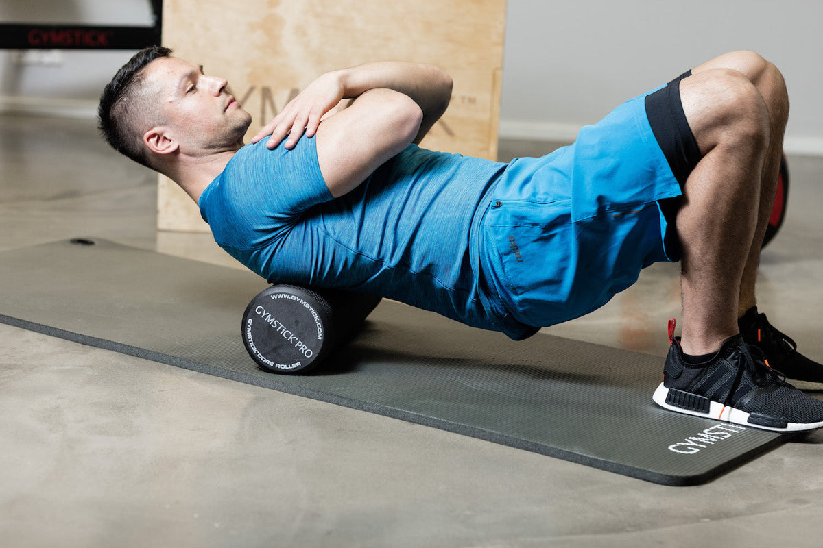Gymstick Core Foam Roller - Zwart - 90 cm - Aanzicht