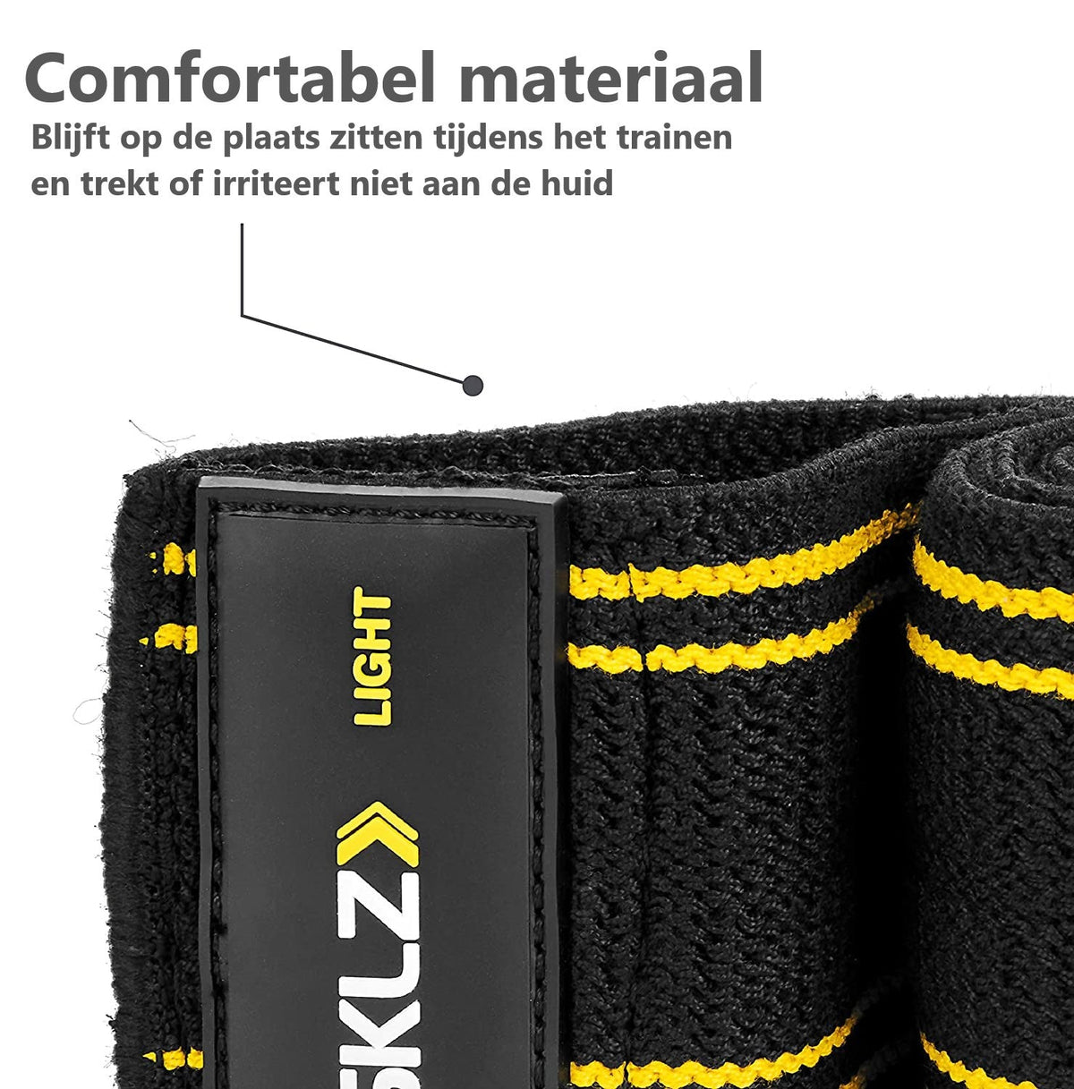 SKLZ Pro Knit Mini Band - Sterk - Aanzicht