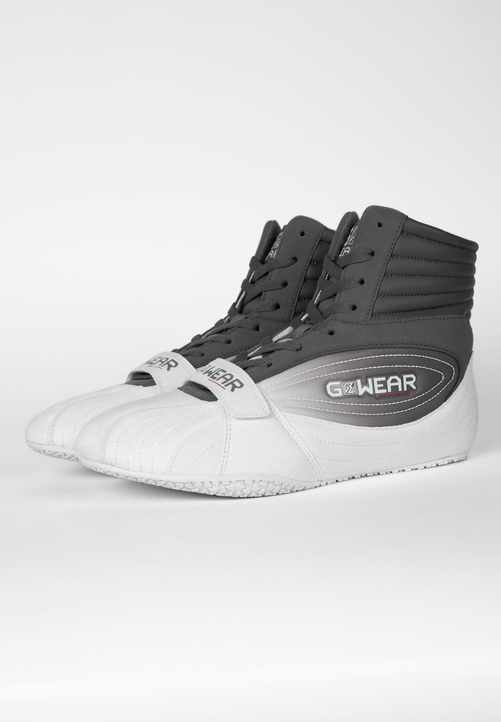Gorilla Wear Gwear Performance High Tops - Wit/Grijs - Aanzicht