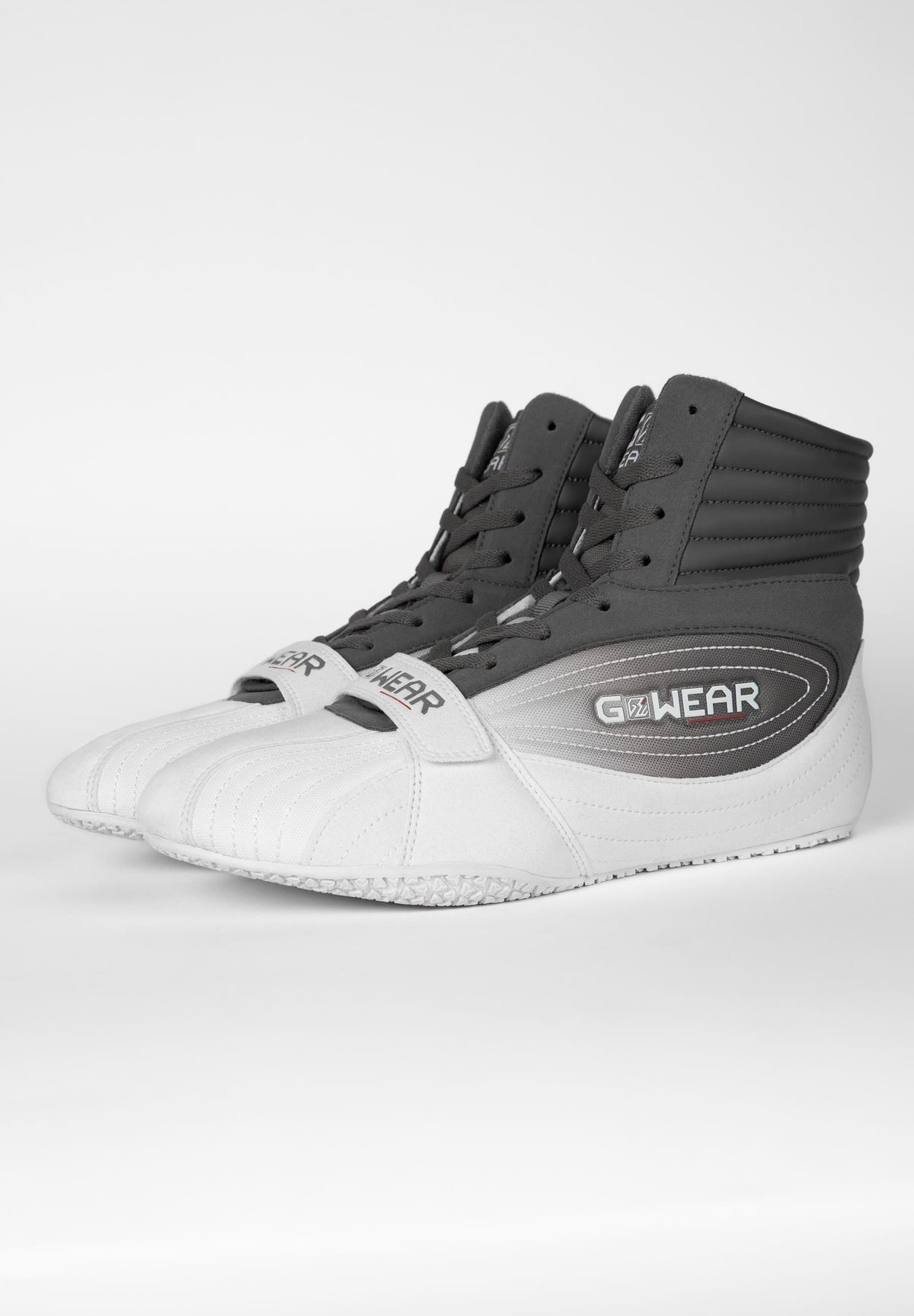 Gorilla Wear Gwear Performance High Tops - Wit/Grijs - Aanzicht