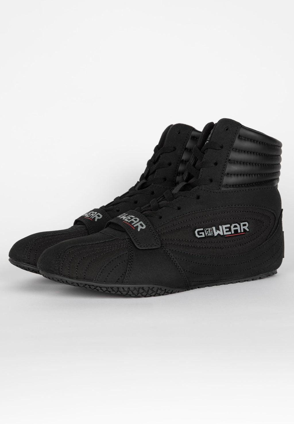 Gorilla Wear Gwear Performance High Tops - Zwart - Aanzicht