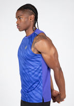 Gorilla Wear Washington Tank Top - Blauw - Aanzicht