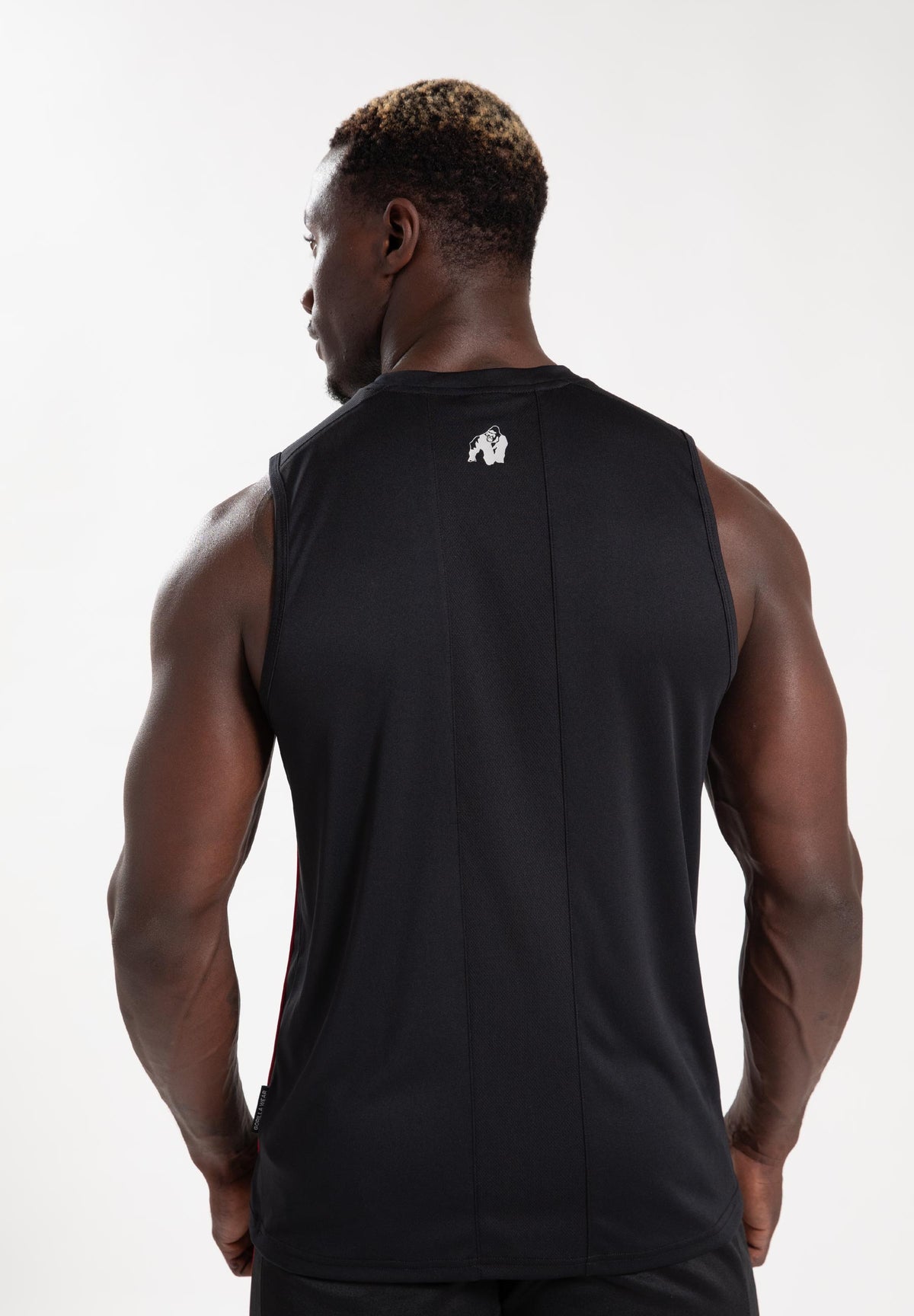 Gorilla Wear Broxton Tank Top - Zwart - Aanzicht