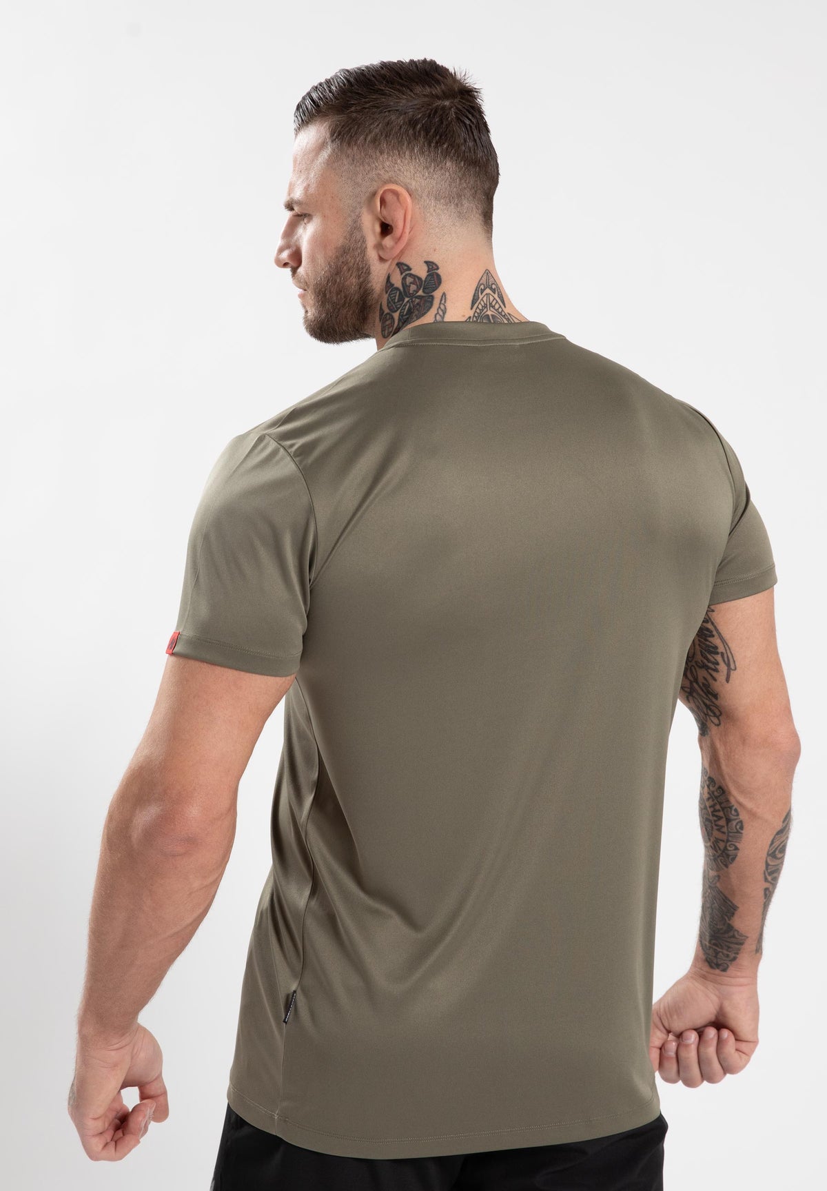 Gorilla Wear Classic Training T-shirt - Legergroen - Aanzicht