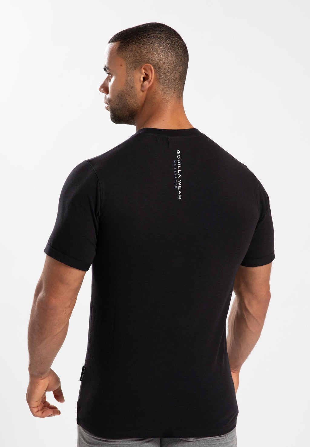 Gorilla Wear Bradley T-shirt - Zwart - Aanzicht