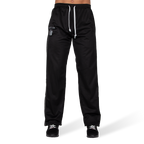 Gorilla Wear Functional Mesh Trainingsbroek - Zwart/Wit - Aanzicht