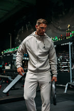 Gorilla Wear Harvey Trainingsbroek - Beige - Aanzicht