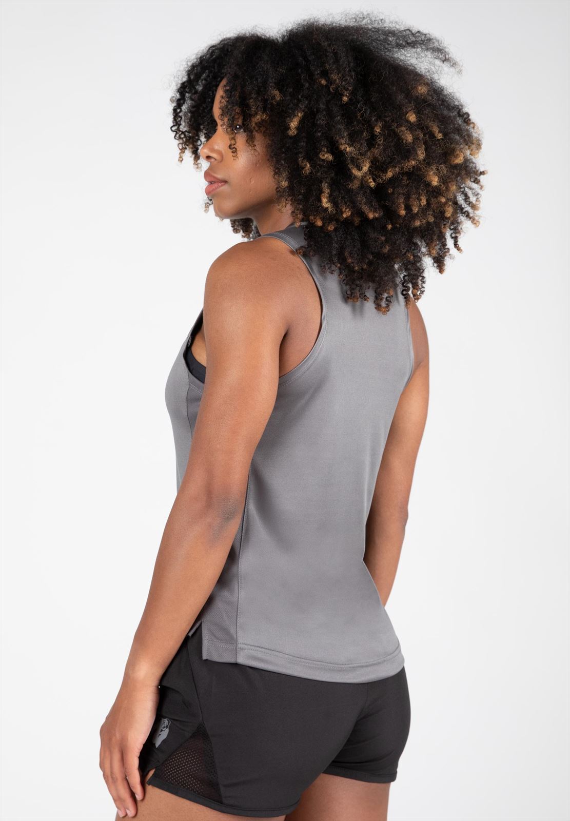 Gorilla Wear Raleigh Tank Top - Grijs - Aanzicht