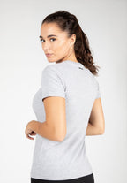 Gorilla Wear Estero T-Shirt - Grijs Gemeleerd - Aanzicht