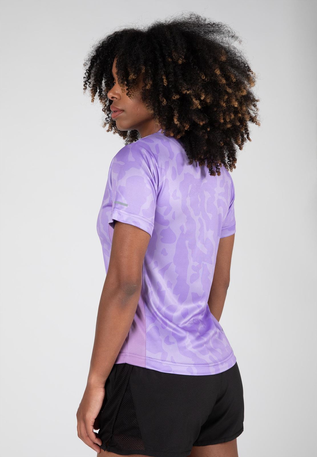 Gorilla Wear Raleigh T-Shirt - Lila - Aanzicht