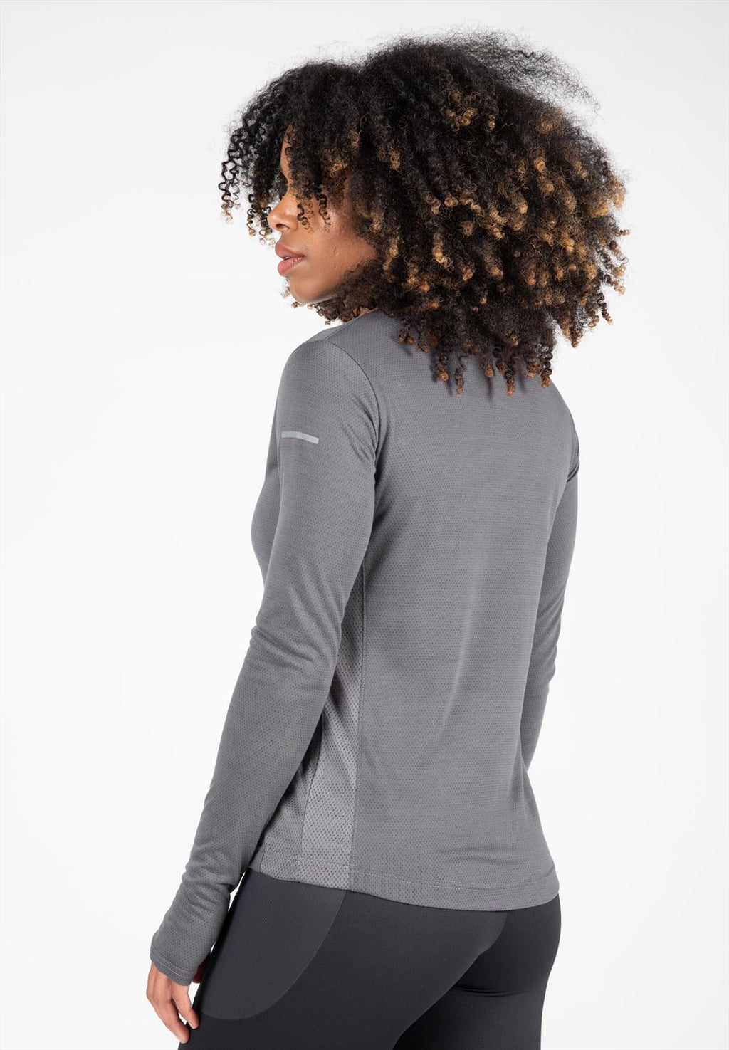 Gorilla Wear Raleigh Longsleeve - Grijs - Aanzicht