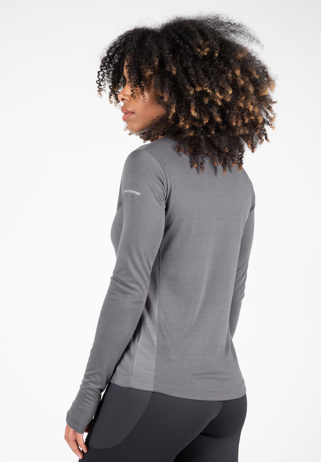 Gorilla Wear Raleigh Longsleeve - Grijs - Aanzicht