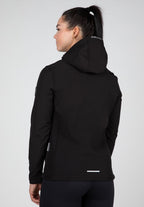 Gorilla Wear Mina Softshell Jas - Zwart - Aanzicht