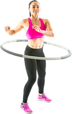 Gymstick Fitness Hoepel - Hoela Hoep - 1,2 kg - Met Online Trainingsvideos - Aanzicht