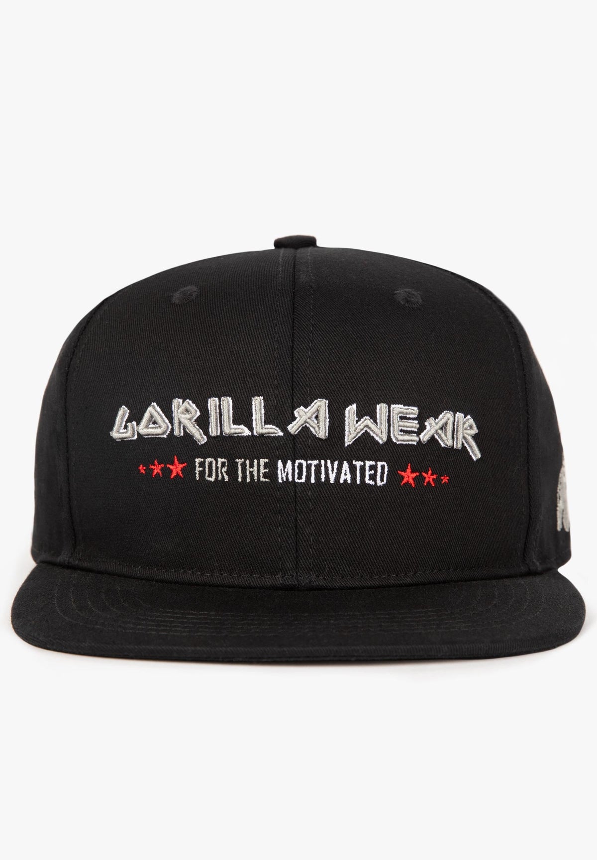 Gorilla Wear Wayne Snapback Pet - Zwart - Achteraanzicht
