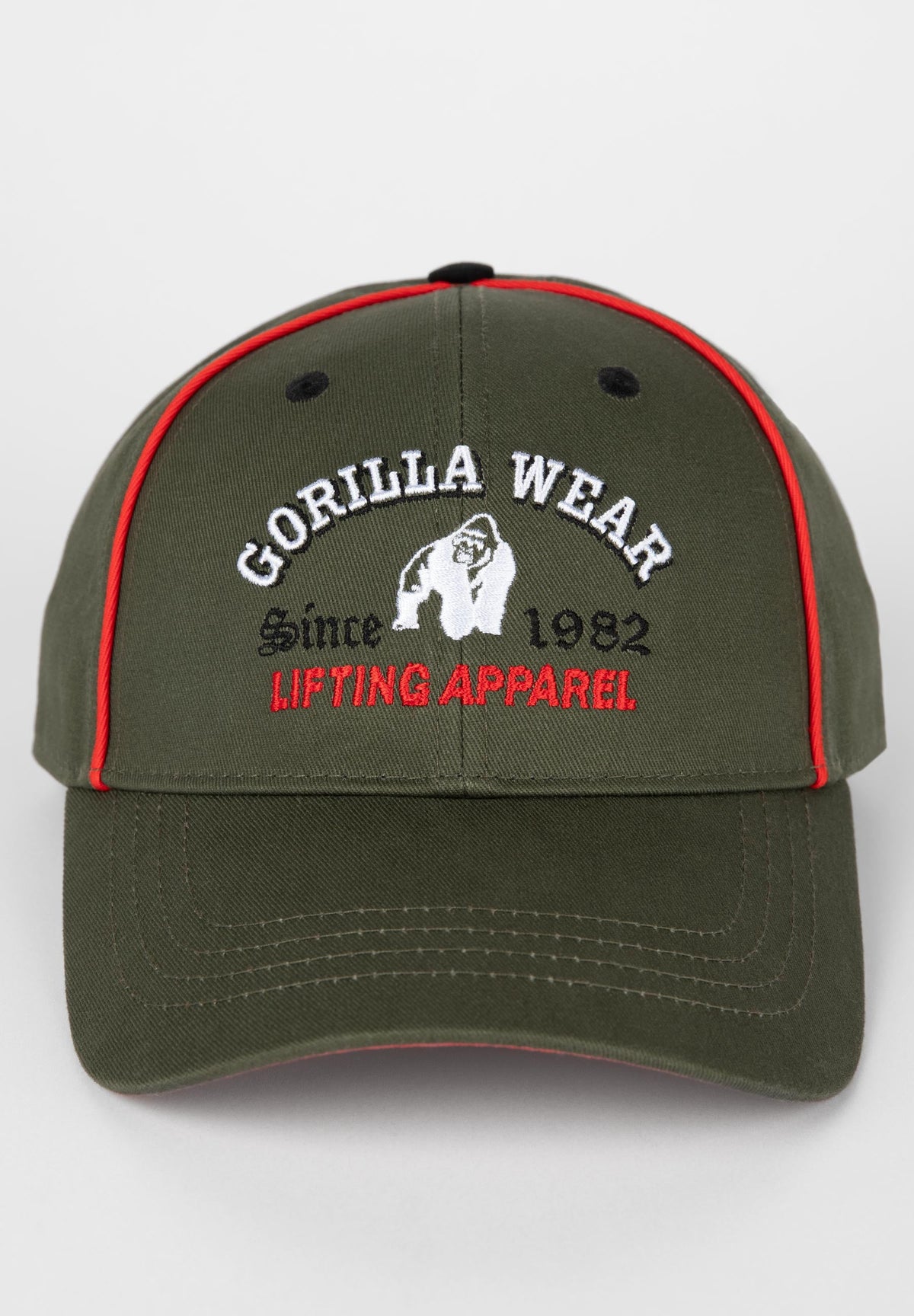 Gorilla Wear Lugo Pet - Legergroen - Aanzicht