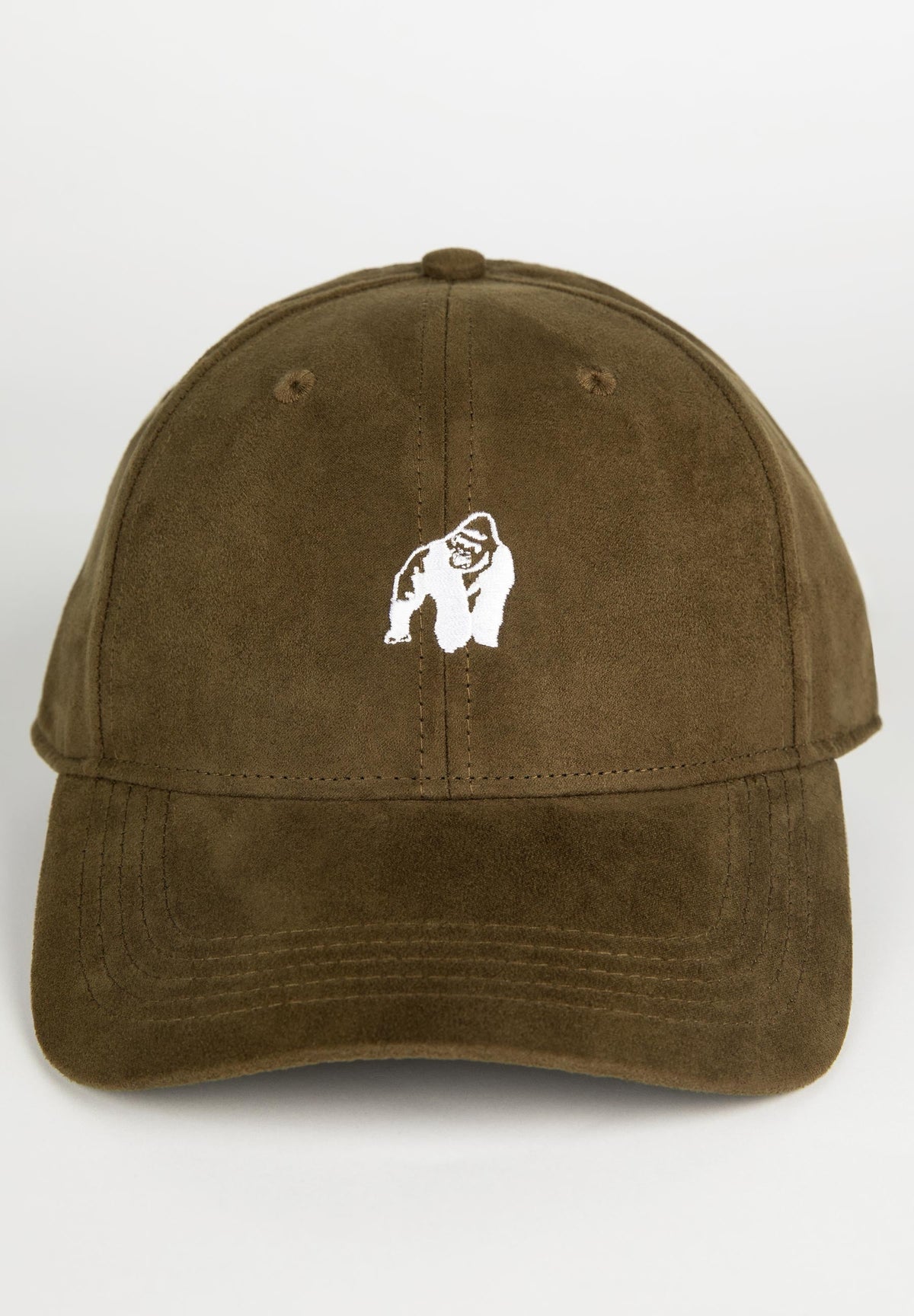 Gorilla Wear Cody Suède Pet - Legergroen - Aanzicht