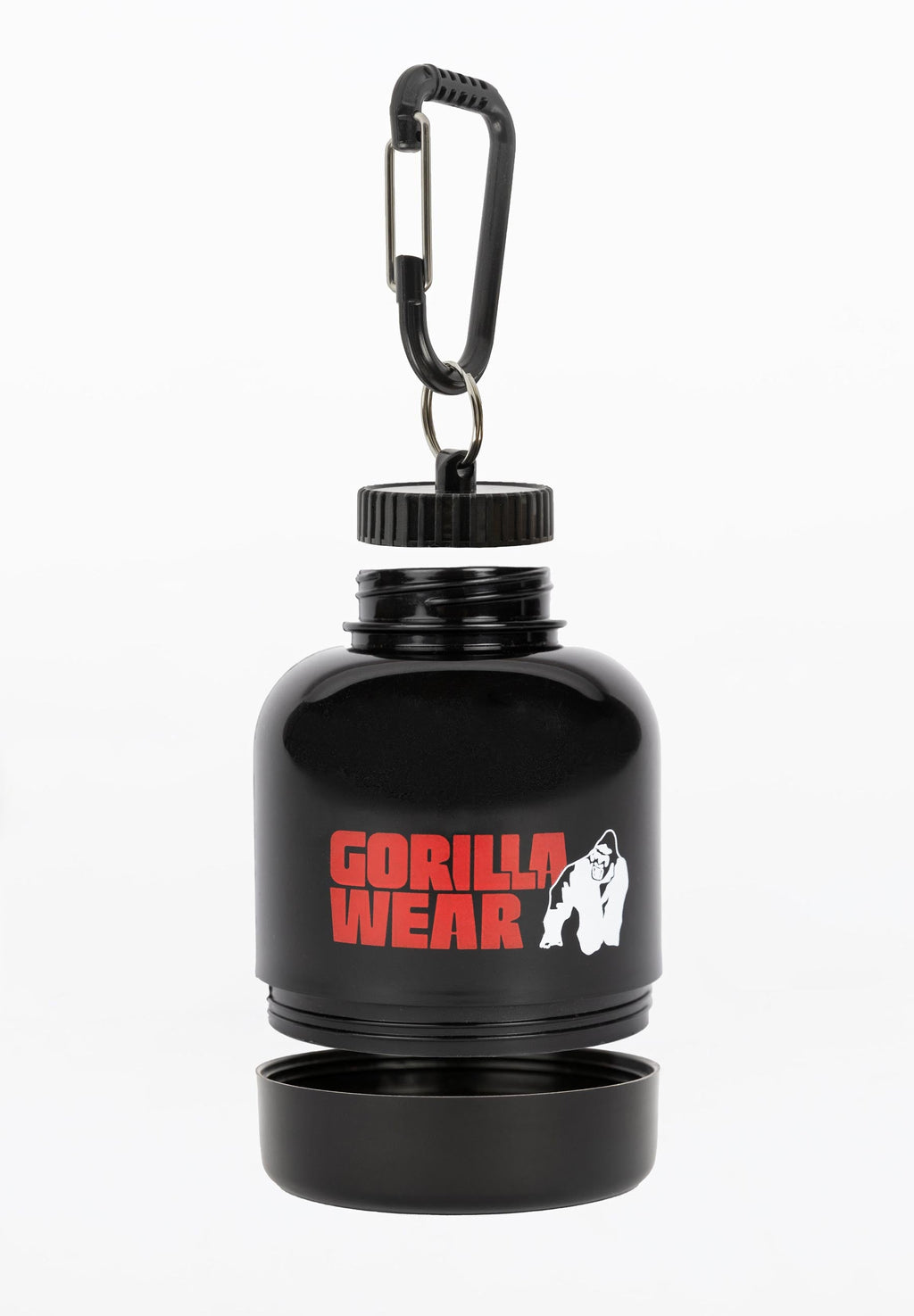 Gorilla Wear Supplement Sleutelhanger 60 gr - Zwart - Aanzicht