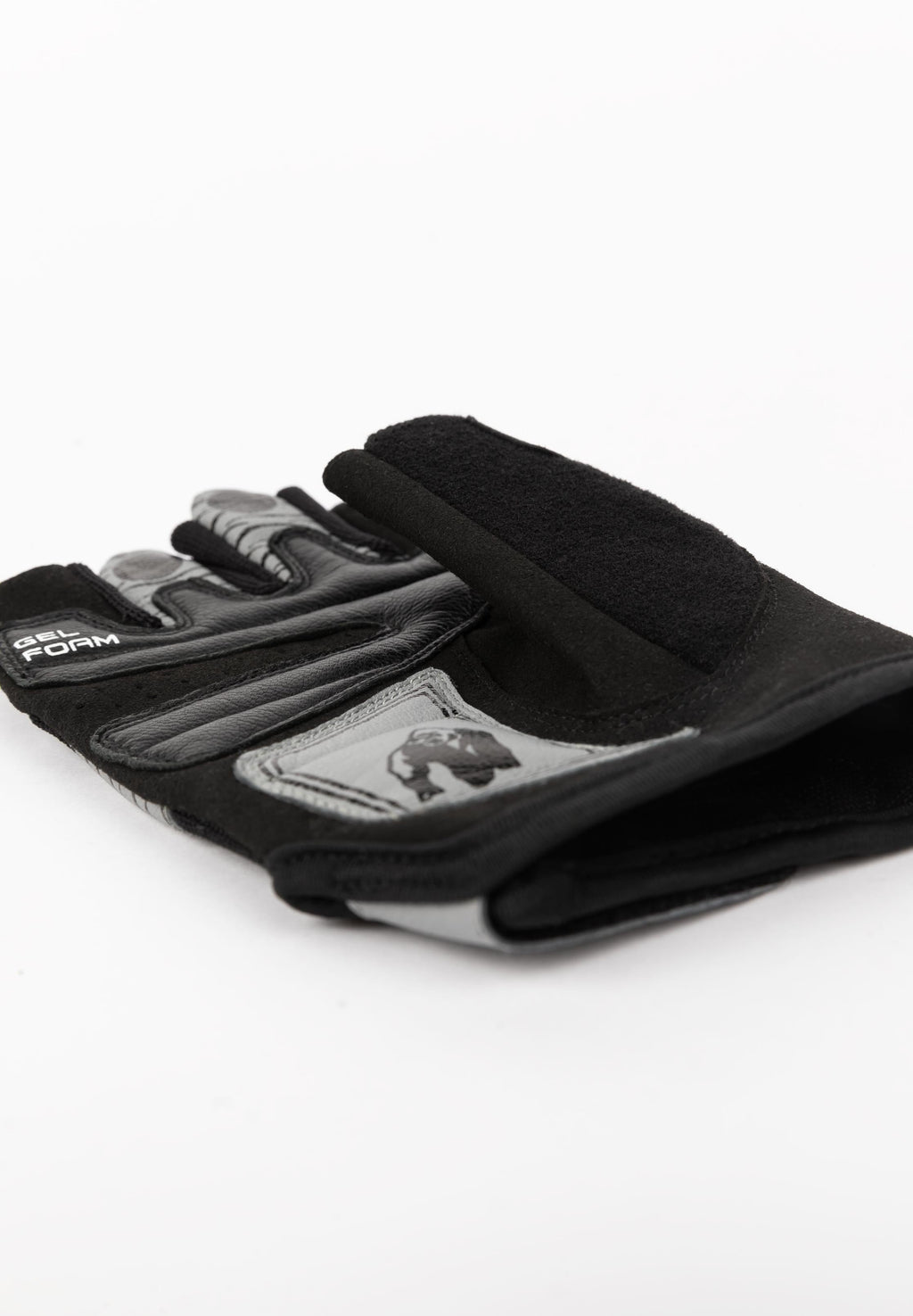 Gorilla Wear Dames Fitness Handschoenen 2.0 - Zwart/Grijs - Aanzicht