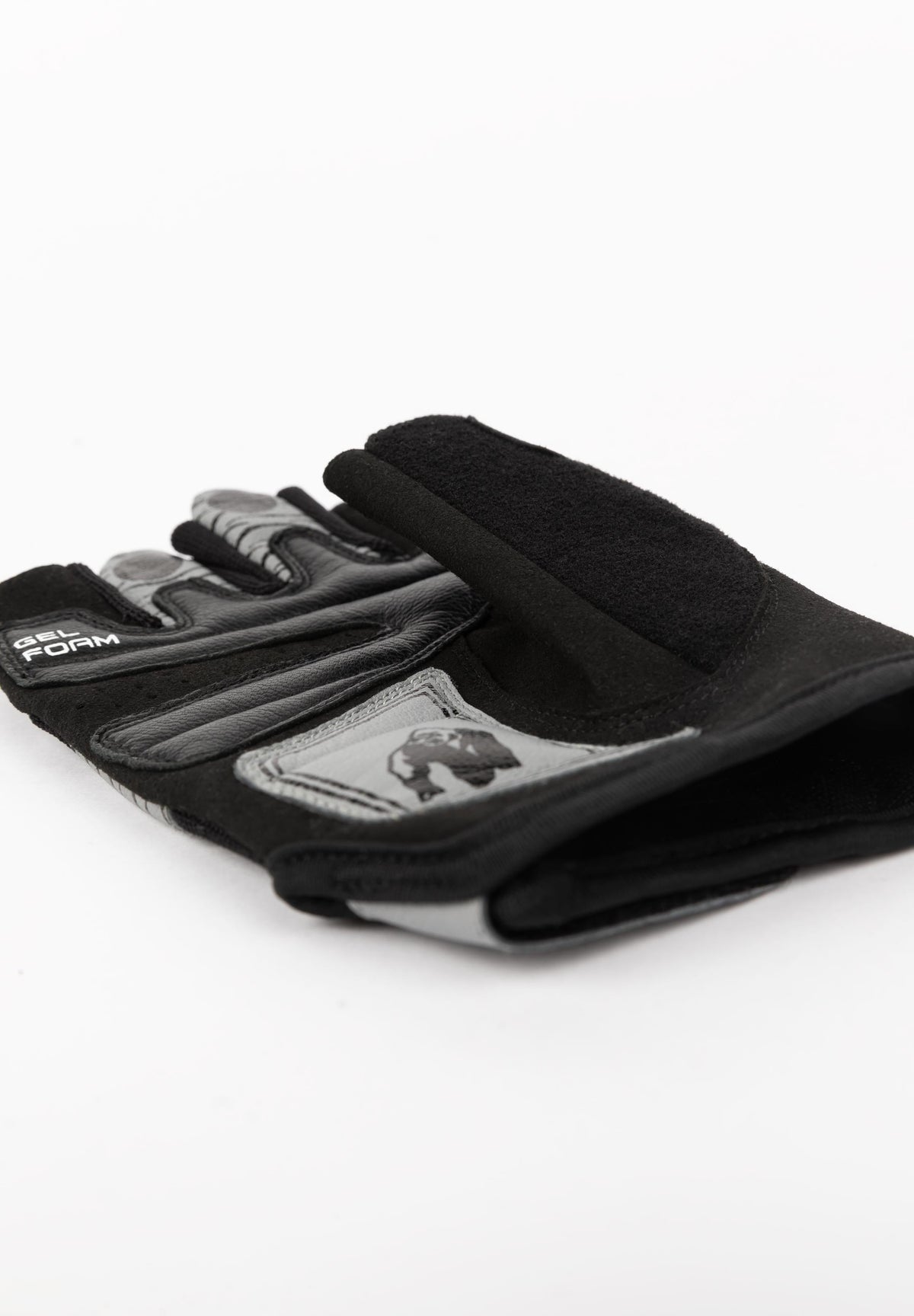 Gorilla Wear Dames Fitness Handschoenen 2.0 - Zwart/Grijs - Aanzicht