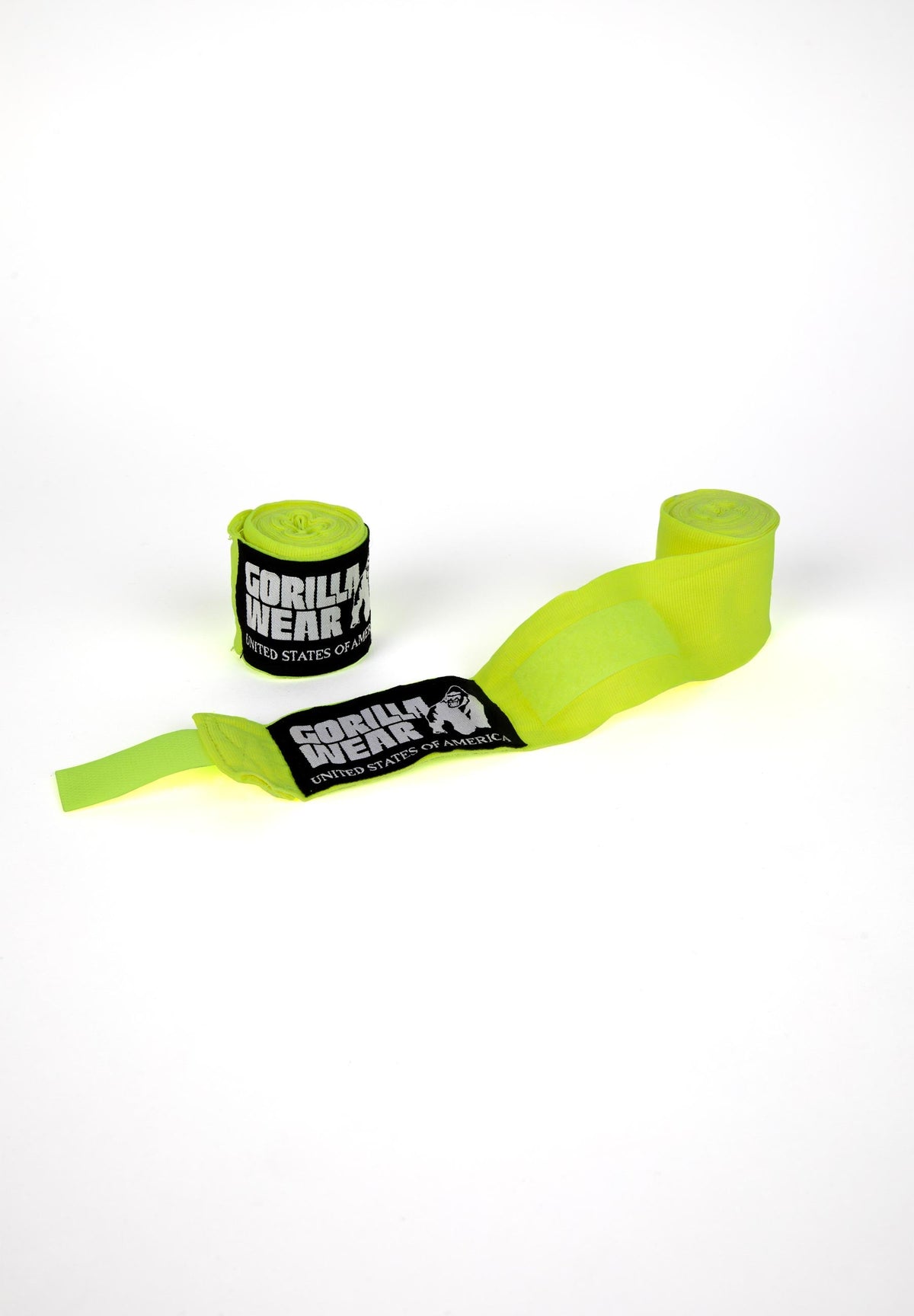 Gorilla Wear Boxing Hand Wraps - Boksbandages - Geel - Aanzicht