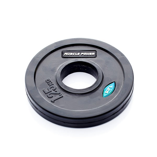 Muscle Power Rubber Halterschijf (50 mm) - Aanzicht