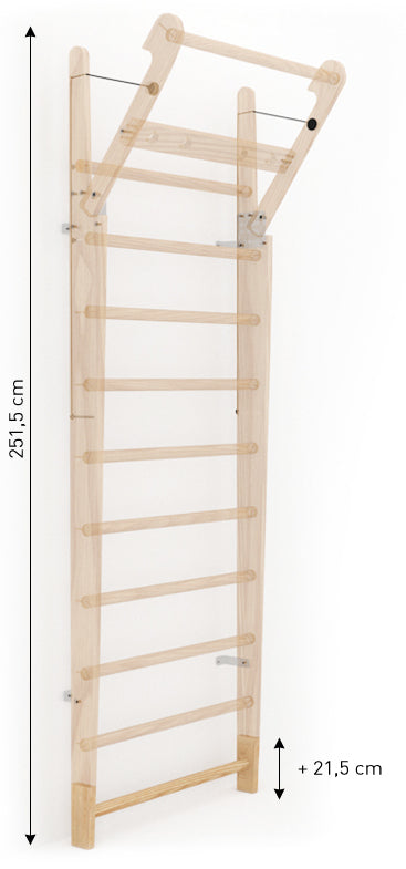 Nohrd WallBar Verhoging - 21,5 cm - Club - Aanzicht